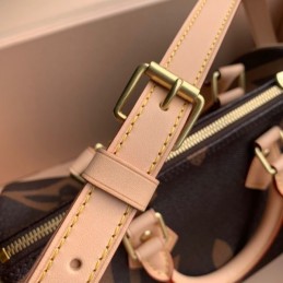 Replica Louis Vuitton Giant Monogram Taupe Speedy 25
