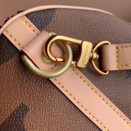 Replica Louis Vuitton Brown Giant Monogram Pale Pink Trim Speedy 30