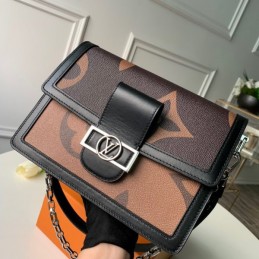 Replica Louis Vuitton Brown Reverse Monogram Dauphine