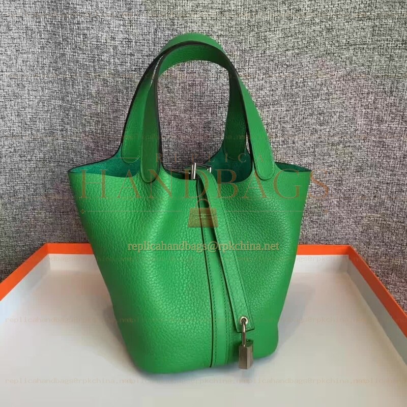 Replica Hermes Green Picotin Lock 13 Bag