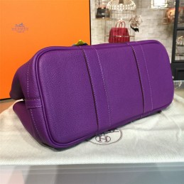 Replica Hermes Purple Garden Party 30 Bag