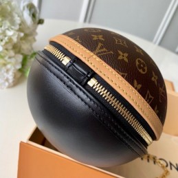 Replica Louis Vuitton Brown Monogram LV Egg Souple PM