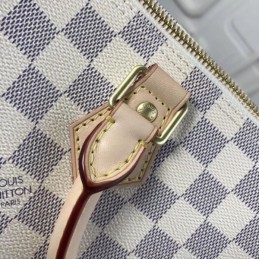 Replica Louis Vuitton White Damier Azur Speedy 30