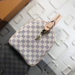 Replica Louis Vuitton White Damier Azur Speedy 30