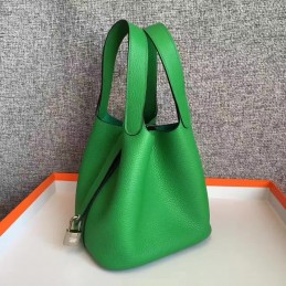 Replica Hermes Green Picotin Lock 13 Bag