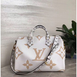 Replica Louis Vuitton Giant Monogram Khaki Speedy 30