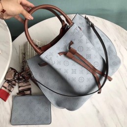 Replica Louis Vuitton Light Gray Giant Monogram Girolata