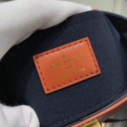 Replica Louis Vuitton Black Brown Duffle Bag
