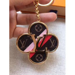 Replica Louis Vuitton Multicolor Monogram Round Key Holder Charm
