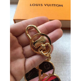 Replica Louis Vuitton Multicolor Monogram Round Key Holder Charm