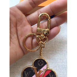 Replica Louis Vuitton Multicolor Monogram Round Key Holder Charm