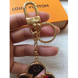 Replica Louis Vuitton Multicolor Monogram Round Key Holder Charm