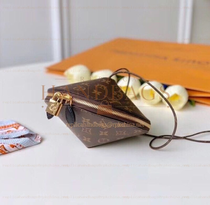 Replica Louis Vuitton Brown Monogram Toupie Bag
