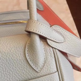Replica Hermes White Lindy 30 Bag