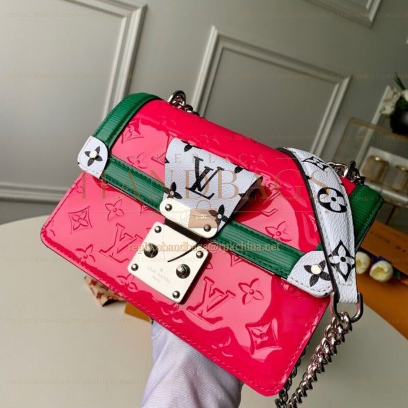Replica Louis Vuitton Pink White Graphic Wynwood
