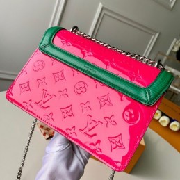 Replica Louis Vuitton Pink White Graphic Wynwood