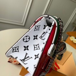 Replica Louis Vuitton Pink White Graphic Wynwood