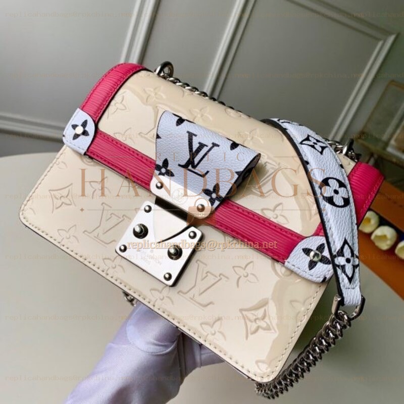 Replica Louis Vuitton Beige Pink Graphic Wynwood
