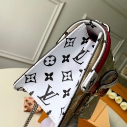 Replica Louis Vuitton Beige Pink Graphic Wynwood