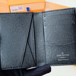 Replica Louis Vuitton Blue Damier Graphite Pocket Organizer