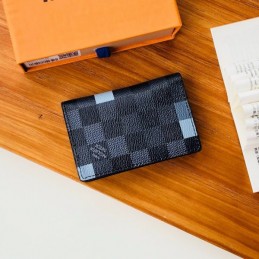 Replica Louis Vuitton Gray Damier Graphite Pocket Organizer