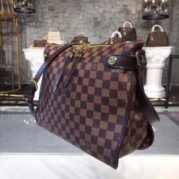 Replica Louis Vuitton Brown Damier Ebene Wynwood