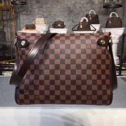 Replica Louis Vuitton Brown Damier Ebene Wynwood