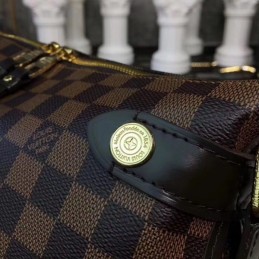 Replica Louis Vuitton Brown Damier Ebene Wynwood