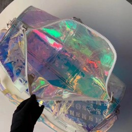 Replica Louis Vuitton Transparent Multicolor Keepall Bandouliere 50