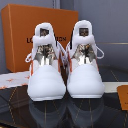 Replica Louis Vuitton White Orange Black Archlight Trainers Sneakers