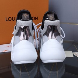 Replica Louis Vuitton White Black Archlight Trainers Sneakers - Style 2