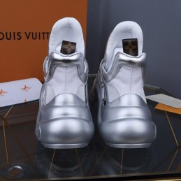 Replica Louis Vuitton Silver White Archlight Trainers Sneakers