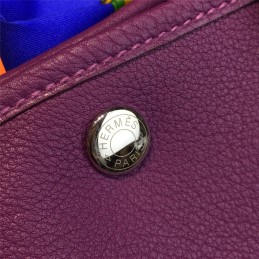 Replica Hermes Purple Garden Party 30 Bag