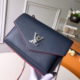 Replica Louis Vuitton Navy Blue MyLockme BB