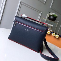 Replica Louis Vuitton Navy Blue Red Trim MyLockme