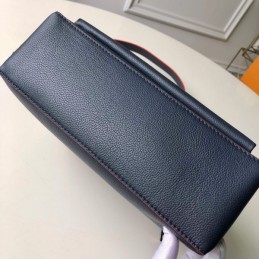 Replica Louis Vuitton Navy Blue Red Trim MyLockme