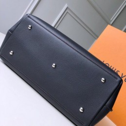 Replica Louis Vuitton Black Burgundy Trim Lockme Day