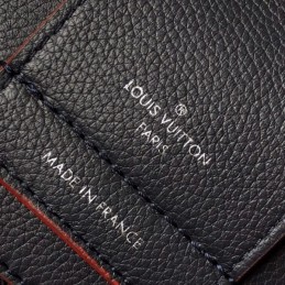 Replica Louis Vuitton Black Burgundy Trim Lockme Day