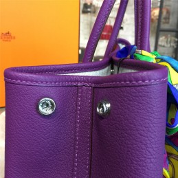 Replica Hermes Purple Garden Party 30 Bag
