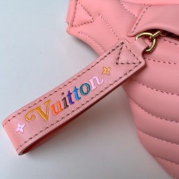Replica Louis Vuitton Pale Pink Quilted New Wave Bumbag