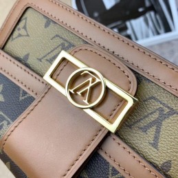 Replica Louis Vuitton Brown Monogram Bumbag Dauphine
