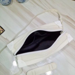 Replica Louis Vuitton White Embossed Monogram Soft Trunk