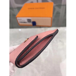Replica Louis Vuitton Pink Embossed Monogram Chain Key Pouch