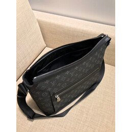 Replica Louis Vuitton Black Monogram Eclipse Odyssey Messenger MM