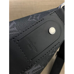 Replica Louis Vuitton Black Monogram Eclipse Odyssey Messenger MM