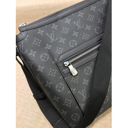 Replica Louis Vuitton Black Monogram Eclipse Odyssey Messenger MM