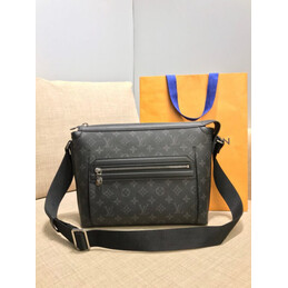 Replica Louis Vuitton Black Monogram Eclipse Odyssey Messenger PM
