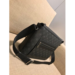 Replica Louis Vuitton Black Monogram Eclipse Odyssey Messenger PM