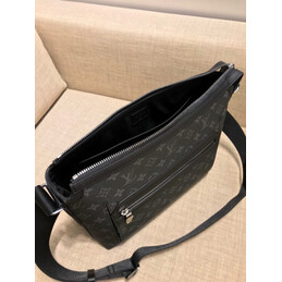 Replica Louis Vuitton Black Monogram Eclipse Odyssey Messenger PM
