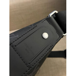 Replica Louis Vuitton Black Monogram Eclipse Odyssey Messenger PM